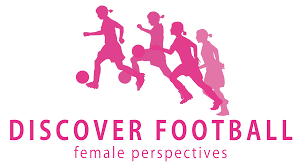 Discover Football Female Perspectives Logo